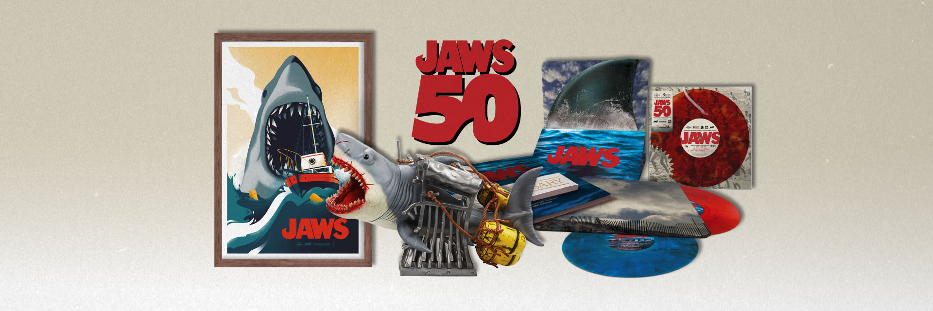 JAWS 50th Anniversary Capsule (On-Sale Info) – Mondo