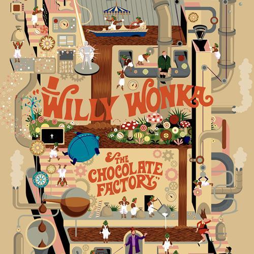 Willy Wonka & The Chocolate Factory By Adam Simpson – Mondo