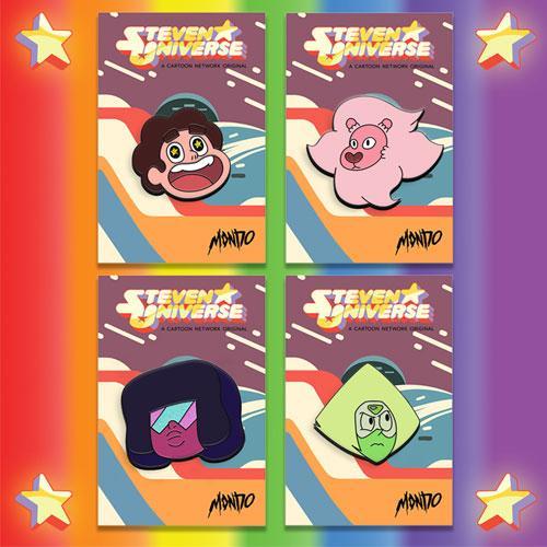 STEVEN UNIVERSE Enamel Pins!