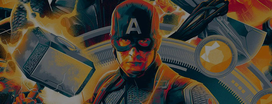 Set de Super-héros -héros 8 pièces - Captain America - Iron Man