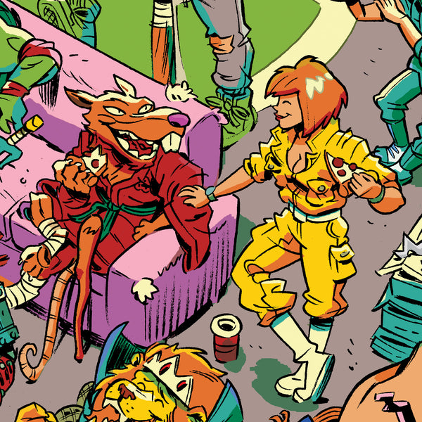 Teenage Mutant Ninja Turtles "Pizza Party" Variant Poster