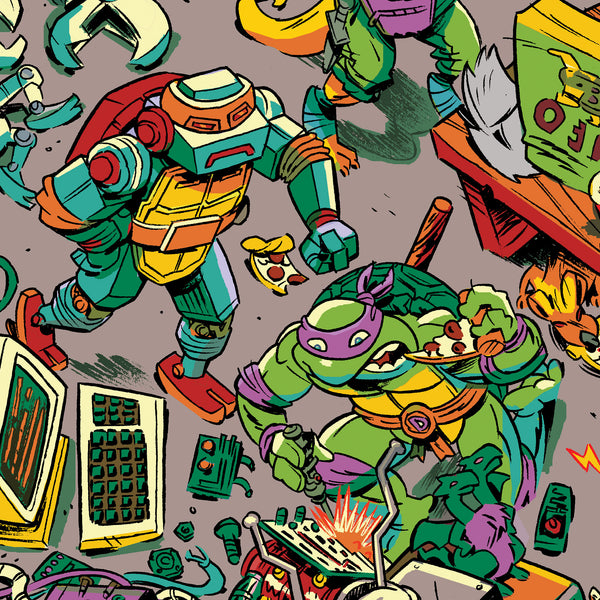 Teenage Mutant Ninja Turtles "Pizza Party" Variant Poster