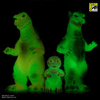 All Monsters Attack Soft Vinyl Figure Set - Cherry Blossom Glow in the Dark Variant