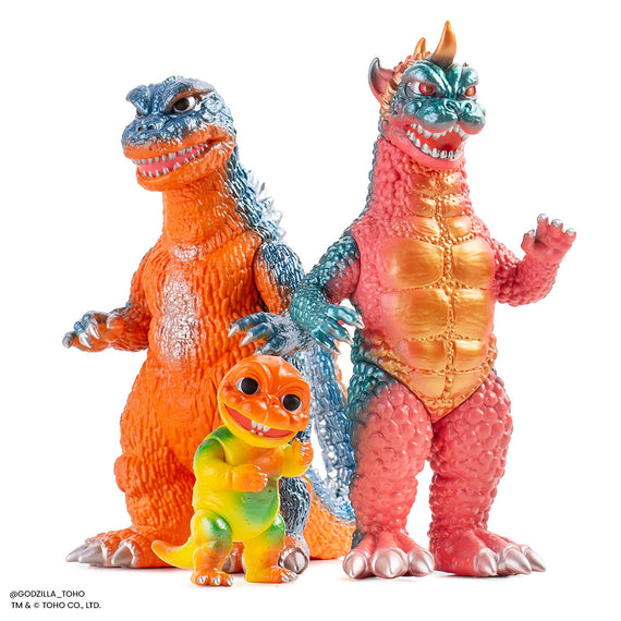 All Monsters Attack Soft Vinyl Figure Set - Tropical Variant