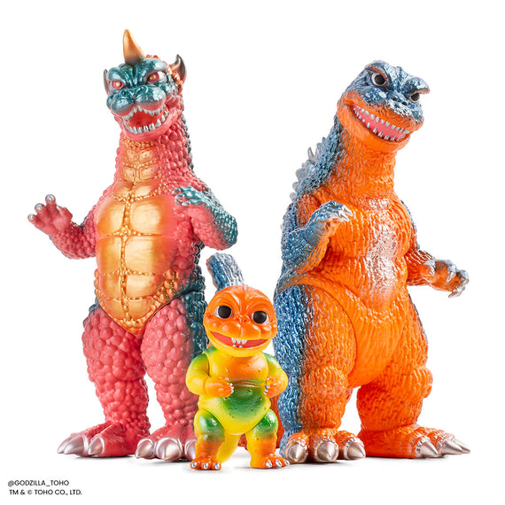 All Monsters Attack Soft Vinyl Figure Set - Tropical Variant