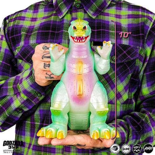 Godzilla - Vinyl Designer Figure by Attack Peter - Kaiju Night Light Variant