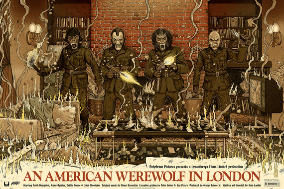 An American Werewolf in London Poster