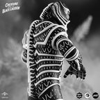 Creature From The Black Lagoon - Vinyl Designer Figure by Attack Peter - Linocut Variant
