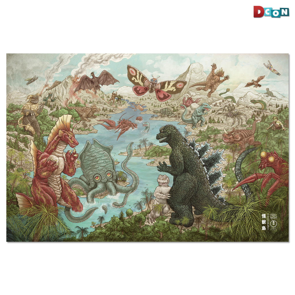 Godzilla: Monster Island Poster – Mondo
