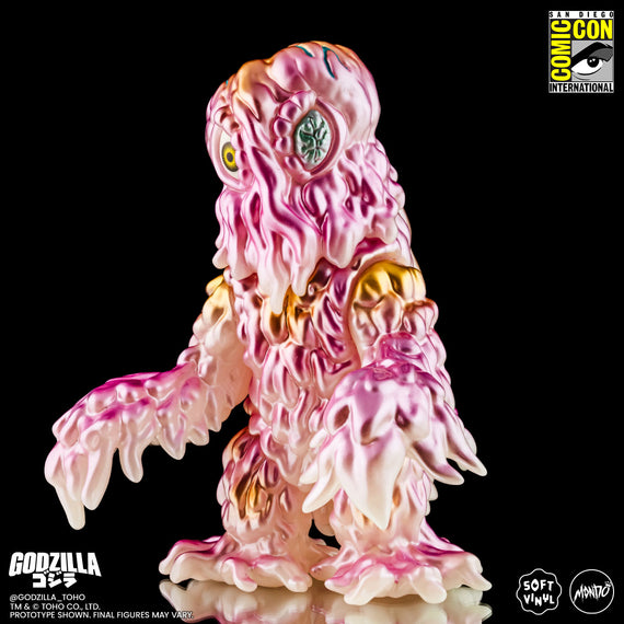 Godzilla and Hedorah Soft Vinyl Figure Set - Cherry Blossom Glow In the Dark Variant