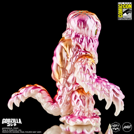 Godzilla and Hedorah Soft Vinyl Figure Set - Cherry Blossom Glow In the Dark Variant