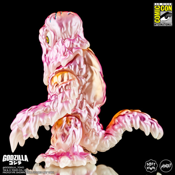 Godzilla and Hedorah Soft Vinyl Figure Set - Cherry Blossom Glow In the Dark Variant