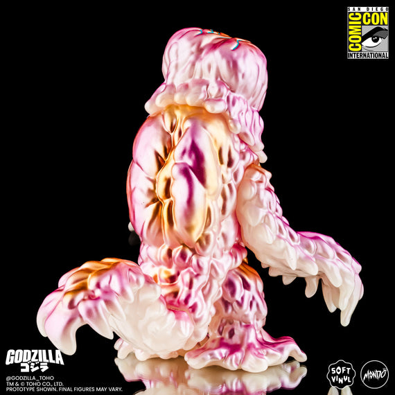 Godzilla and Hedorah Soft Vinyl Figure Set - Cherry Blossom Glow In the Dark Variant