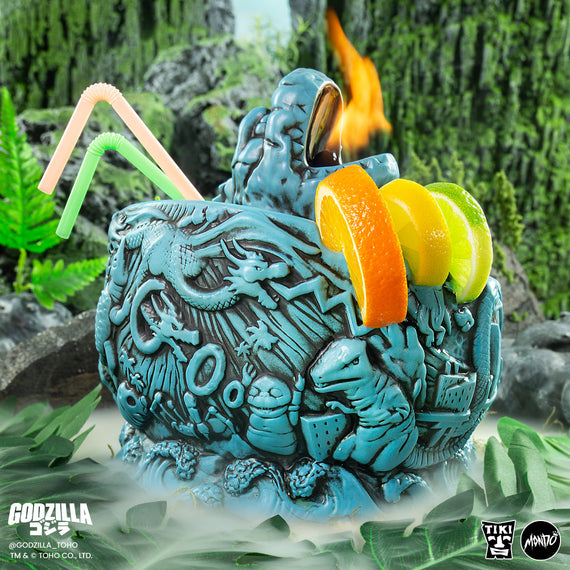 Godzilla Destroy All Monsters Tiki Bowl - Heat Ray Variant