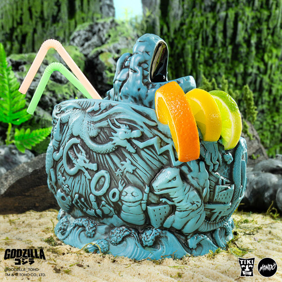 Godzilla Destroy All Monsters Tiki Bowl - Heat Ray Variant