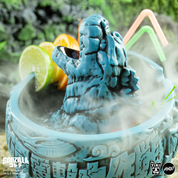 Godzilla Destroy All Monsters Tiki Bowl - Heat Ray Variant