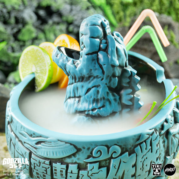 Godzilla Destroy All Monsters Tiki Bowl - Heat Ray Variant
