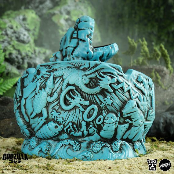 Godzilla Destroy All Monsters Tiki Bowl - Heat Ray Variant