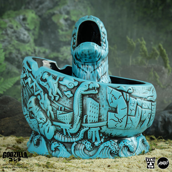 Godzilla Destroy All Monsters Tiki Bowl - Heat Ray Variant