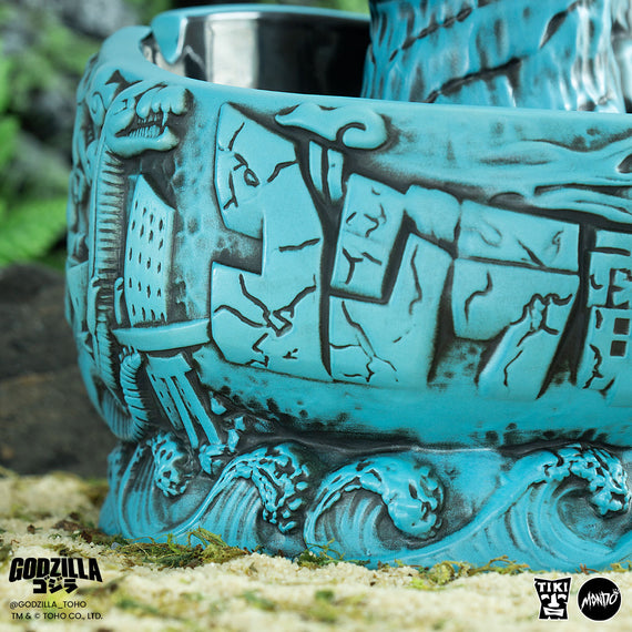 Godzilla Destroy All Monsters Tiki Bowl - Heat Ray Variant