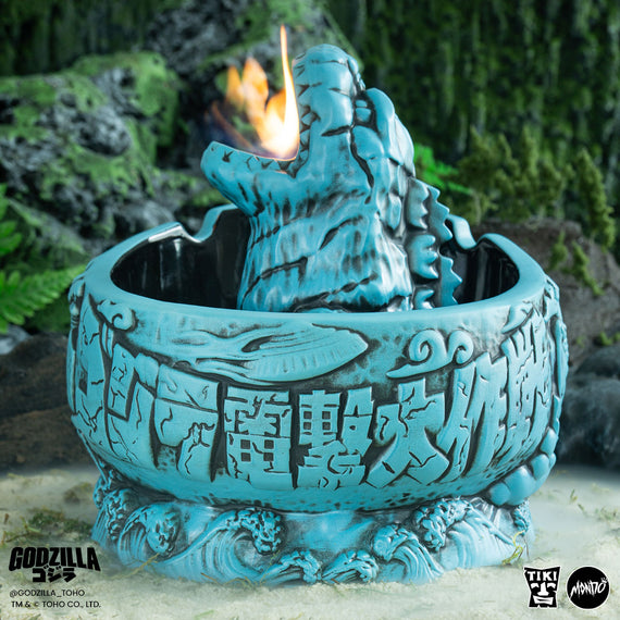 Godzilla Destroy All Monsters Tiki Bowl - Heat Ray Variant