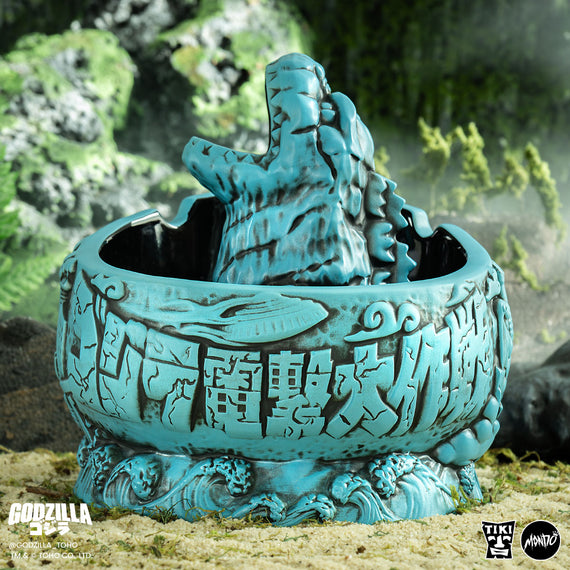 Godzilla Destroy All Monsters Tiki Bowl - Heat Ray Variant