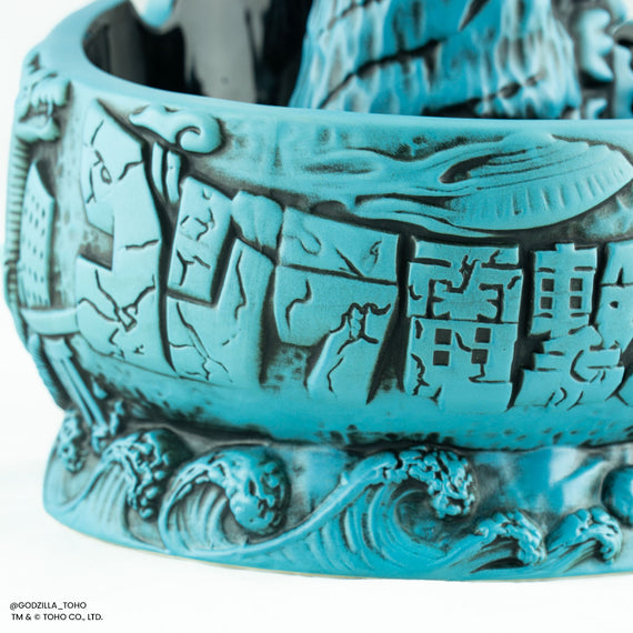 Godzilla Destroy All Monsters Tiki Bowl - Heat Ray Variant