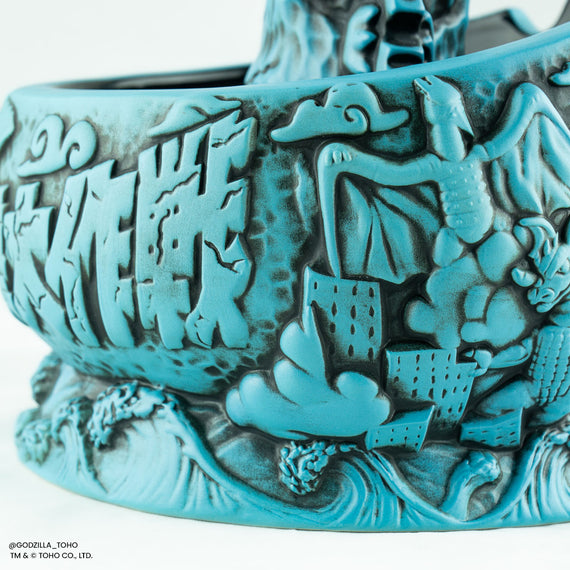 Godzilla Destroy All Monsters Tiki Bowl - Heat Ray Variant