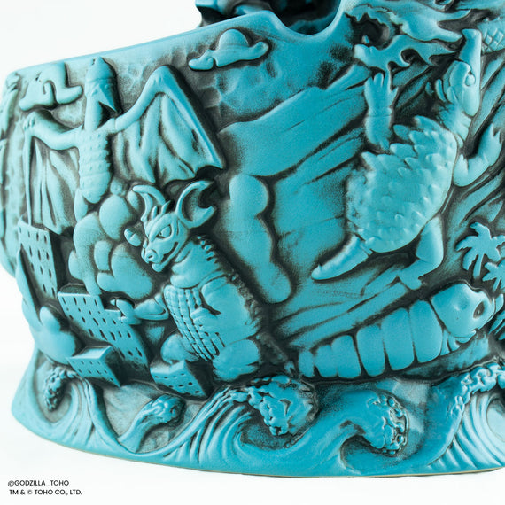 Godzilla Destroy All Monsters Tiki Bowl - Heat Ray Variant