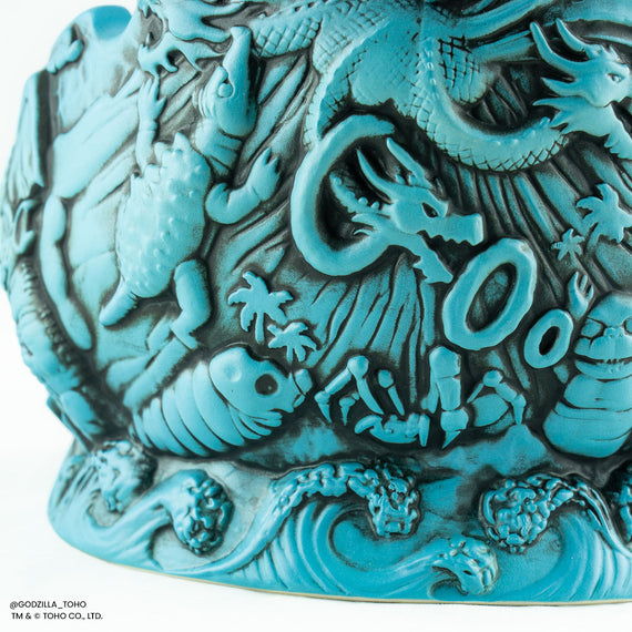 Godzilla Destroy All Monsters Tiki Bowl - Heat Ray Variant