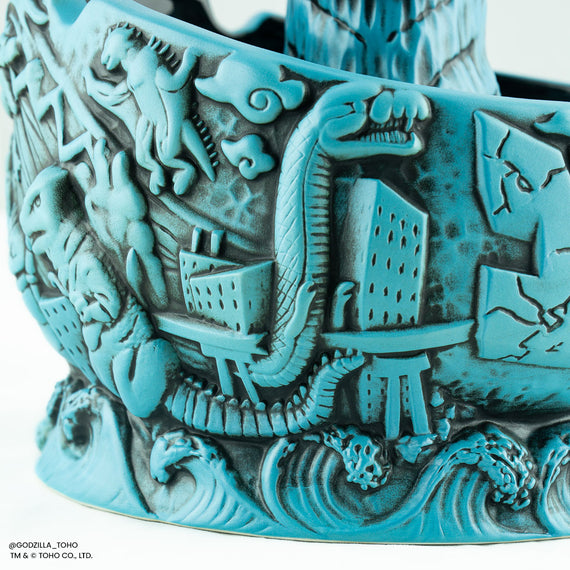 Godzilla Destroy All Monsters Tiki Bowl - Heat Ray Variant