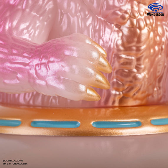 Godzilla UFO - Vinyl Designer Figure by Octeel - Cherry Blossom Variant