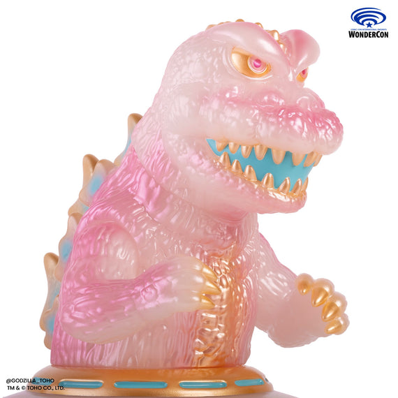 Godzilla UFO - Vinyl Designer Figure by Octeel - Cherry Blossom Variant