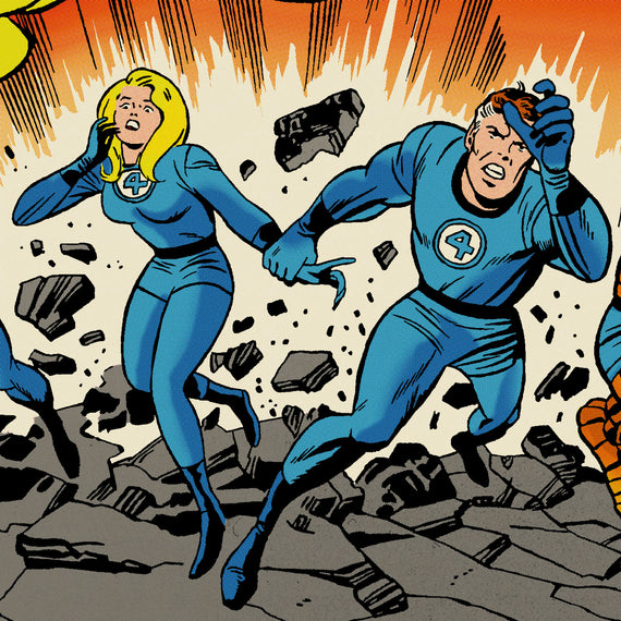 Fantastic Four #49 Poster