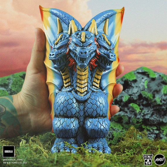 King Ghidorah Tiki Mug Tri-colored Terror Variant