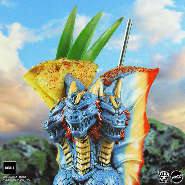 King Ghidorah Tiki Mug Tri-colored Terror Variant