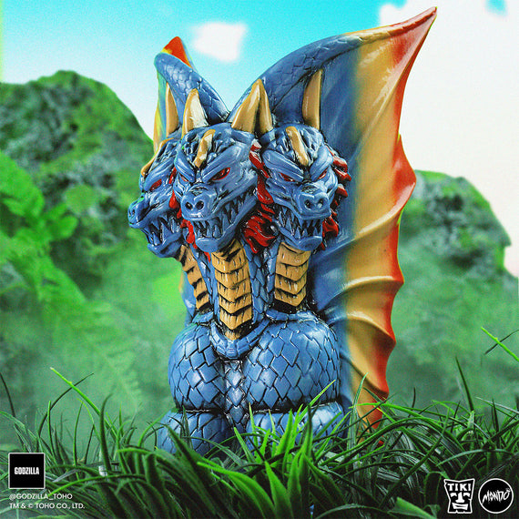 King Ghidorah Tiki Mug Tri-colored Terror Variant