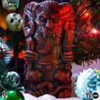 Krampus Designer Series Tiki Mug (Naughty Variant)