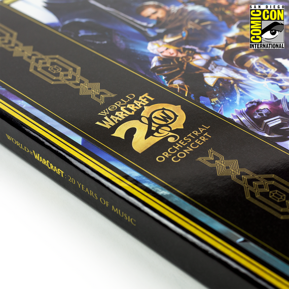 World of Warcraft: 20 Years of Music 4XLP (SDCC Exclusive Gold)