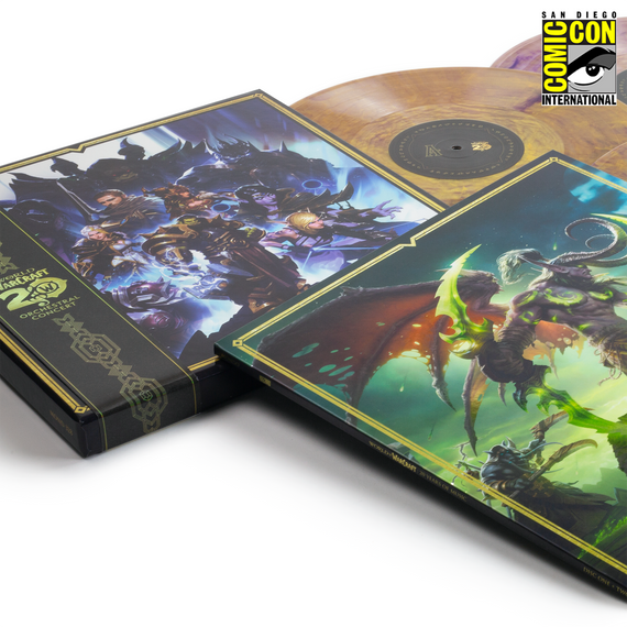 World of Warcraft: 20 Years of Music 4XLP (SDCC Exclusive Gold)