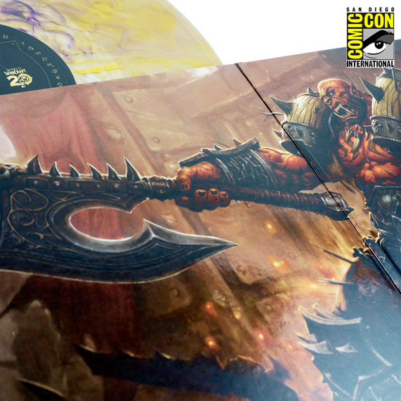 World of Warcraft: 20 Years of Music 4XLP (SDCC Exclusive Gold)