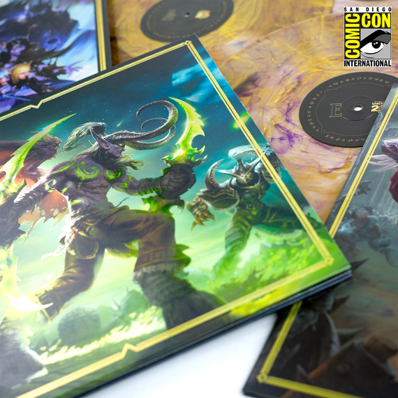World of Warcraft: 20 Years of Music 4XLP (SDCC Exclusive Gold)