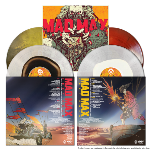 Mad Max : Fury Road - Original Motion Picture Soundtrack Deluxe Version 4XLP