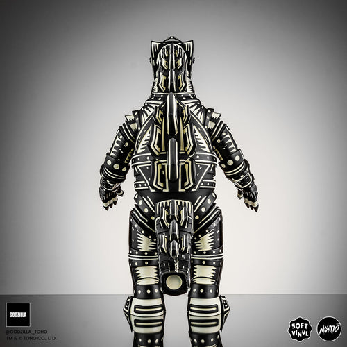 Mechagodzilla - Vinyl Designer Figure by Attack Peter - Black and White Variant