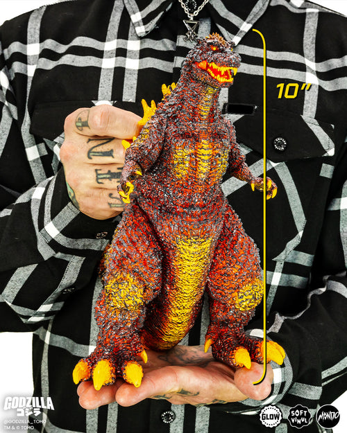 Godzilla - Vinyl Designer Figure by Tanaka Studio - Burning Variant