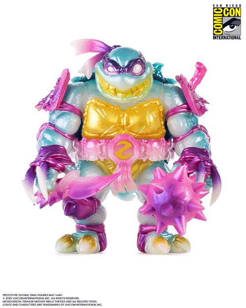 Teenage Mutant Ninja Turtles - Slash Soft Vinyl Figure - Mutagen Glow Variant