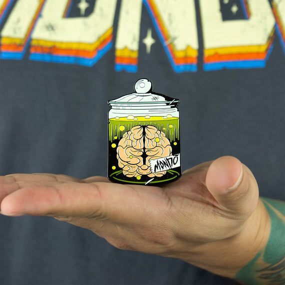 Mondo Pickled Brain Enamel Pin