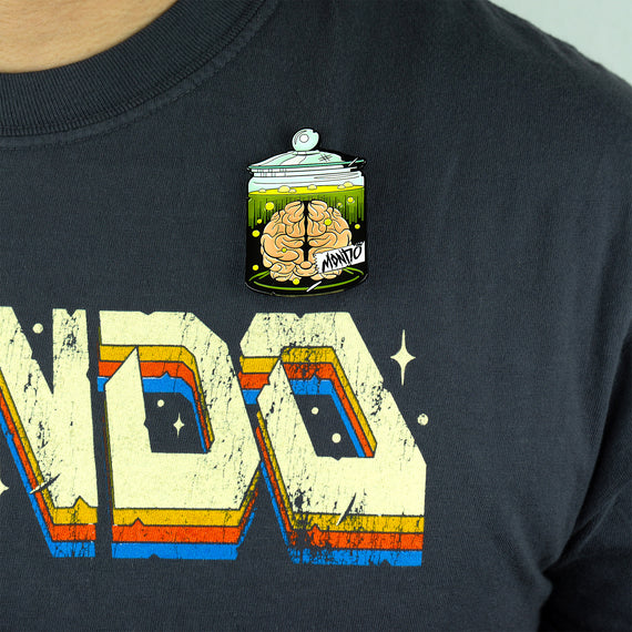 Mondo Pickled Brain Enamel Pin