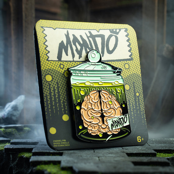 Mondo Pickled Brain Enamel Pin
