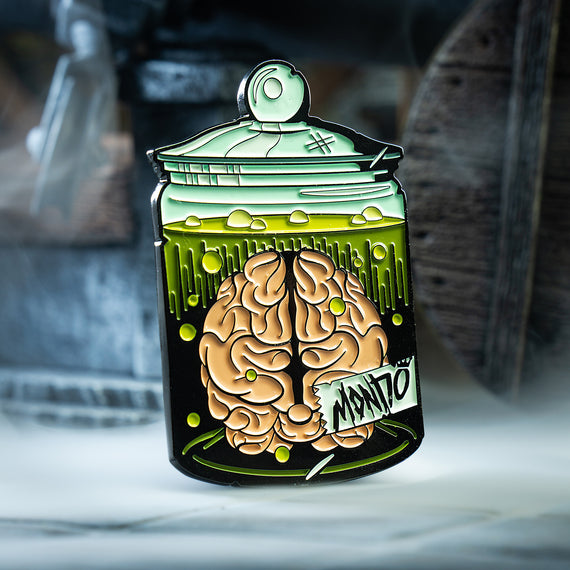 Mondo Pickled Brain Enamel Pin